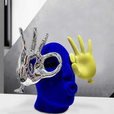 Luxury Abstract Art Velvet Sculpture | Yedwo Design